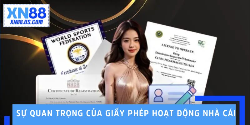 Sự quan trọng của giấy phép hoạt động nhà cái Sự quan trọng của giấy phép hoạt động nhà cái