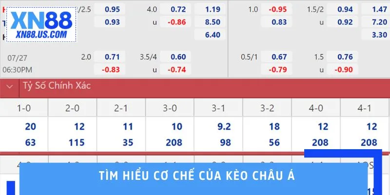 Chơi Kèo Châu Á: Cách Đọc Tỷ Lệ & Chiến Thuật Thắng Cao Tìm hiểu cơ chế của kèo châu Á
